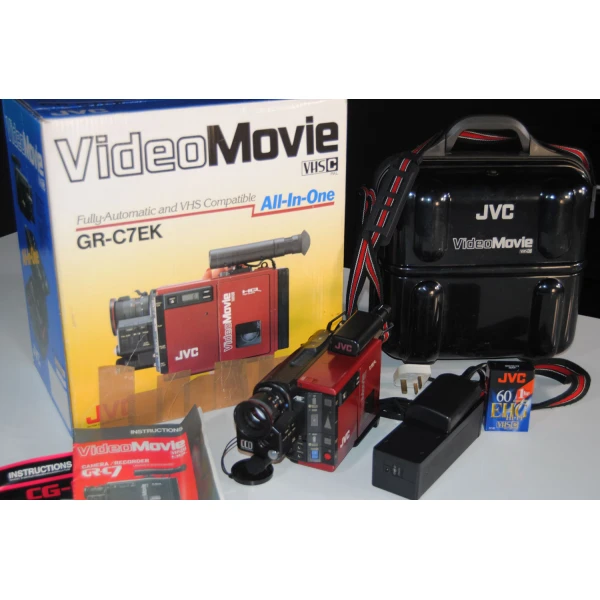 Vintage JVC GR-C7EK-1985 VHS C Vintage JVC GR-C7EK-1985 VHS C