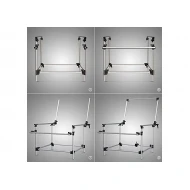 Φωτογραφικό τραπέζι Still life μεγάλων διαστάσεων 1m x 2m με plexiglass 