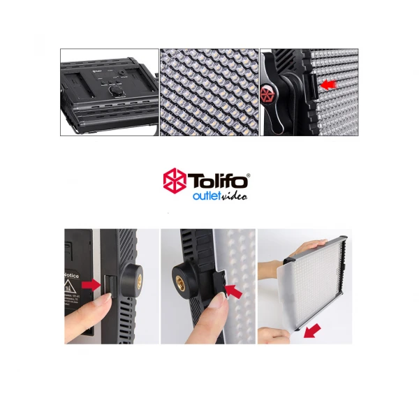 Νέο TOLIFO 600MS MARK 2 - CRI 95 φωτιστικό LED με τροφοδοτικό (Daylight Version) Νέο TOLIFO 600MS MARK 2 - CRI 95 φωτιστικό LED με τροφοδοτικό (Daylight Version)