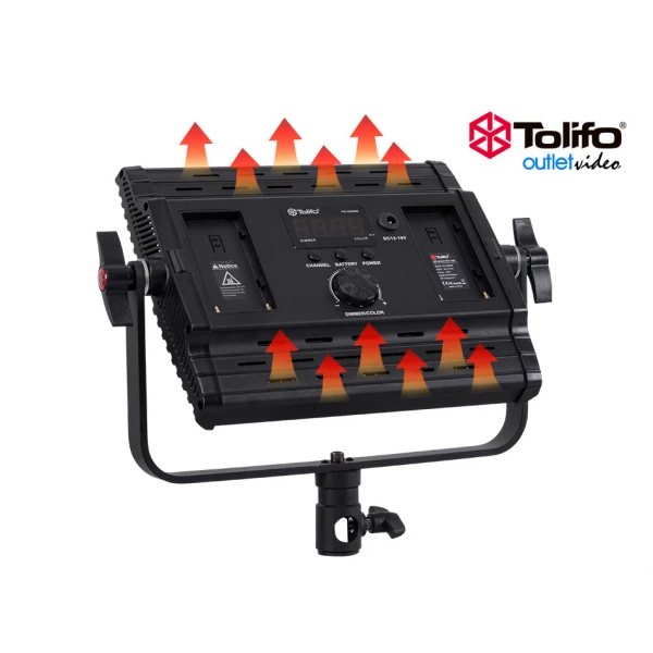 Νέο TOLIFO 600MS MARK 2 - CRI 95 φωτιστικό LED με τροφοδοτικό (Daylight Version) Νέο TOLIFO 600MS MARK 2 - CRI 95 φωτιστικό LED με τροφοδοτικό (Daylight Version)