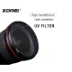 86mm Original Zomei UV φίλτρο HD Multi-Coated με ιαπωνικά κρύσταλλα 86mm Original Zomei UV φίλτρο HD Multi-Coated με ιαπωνικά κρύσταλλα