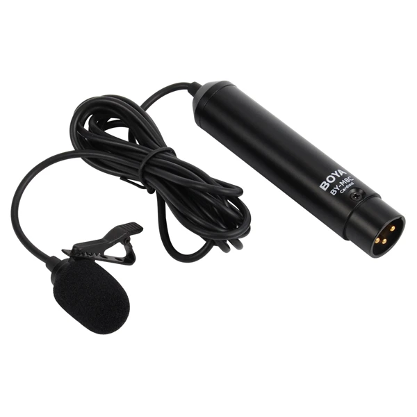 Ενσύρματο μικρόφωνο πέτου Cardioid XLR Broadcast BOYA BY-M8C Ενσύρματο μικρόφωνο πέτου Cardioid XLR Broadcast BOYA BY-M8C