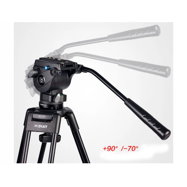 Custom τρίποδας Diat AS40 Kit 1,8m με υδραυλική κεφαλή TVP40 Custom τρίποδας Diat AS40 Kit 1,8m με υδραυλική κεφαλή TVP40