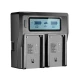 Digital LCD Dual Charger For Sony NP Batteries (AC/DC/USB ports) Digital LCD Dual Charger For Sony NP Batteries (AC/DC/USB ports)