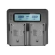 Digital LCD Dual Charger For Sony NP Batteries (AC/DC/USB ports) Digital LCD Dual Charger For Sony NP Batteries (AC/DC/USB ports)