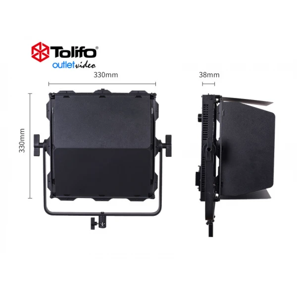 Φωτιστικό LED SMD τεχνολογίας TOLIFO 10.000 Lumens CRI 95 με τροφοδοτικό Φωτιστικό LED SMD τεχνολογίας TOLIFO 10.000 Lumens CRI 95 με τροφοδοτικό