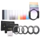 Φωτογραφικό σετ 22 τεμαχίων με φίλτρα κ Rigs Square Gradient Full Color Filter Bundle Φωτογραφικό σετ 22 τεμαχίων με φίλτρα κ Rigs Square Gradient Full Color Filter Bundle