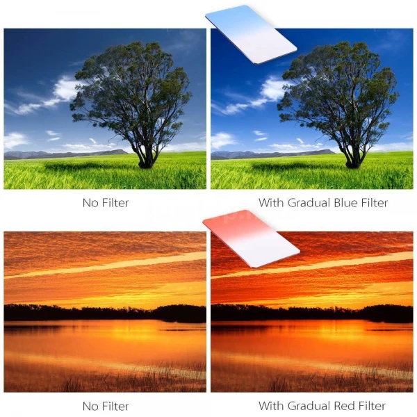 Φωτογραφικό σετ 22 τεμαχίων με φίλτρα κ Rigs Square Gradient Full Color Filter Bundle Φωτογραφικό σετ 22 τεμαχίων με φίλτρα κ Rigs Square Gradient Full Color Filter Bundle