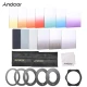 Φωτογραφικό σετ 22 τεμαχίων με φίλτρα κ Rigs Square Gradient Full Color Filter Bundle Φωτογραφικό σετ 22 τεμαχίων με φίλτρα κ Rigs Square Gradient Full Color Filter Bundle