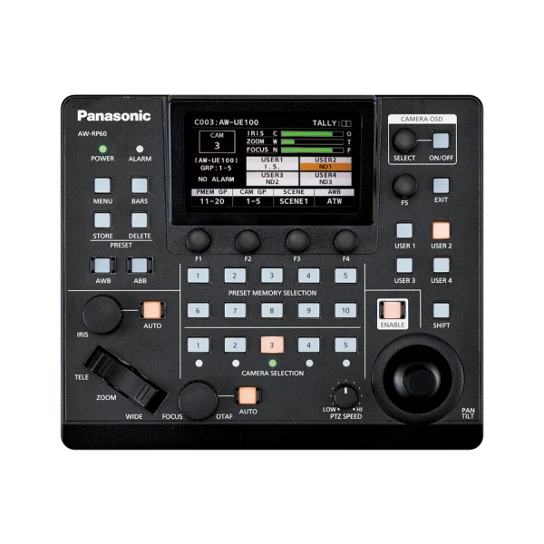  Panasonic  Integrated PTZ  (ρομποτικό) Camera controller AW-RP60GJ