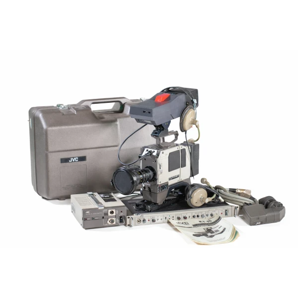 Vintage FULL SETUP Camcorder JVC KY 15 Video Camera + JVC RM-P200 (1988)
