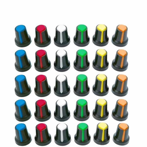 Σετ 30 Πλαστικοί Περιστροφικοί Διακόπτες Ελέγχου Έντασης Ποτενσιόμετρο 
