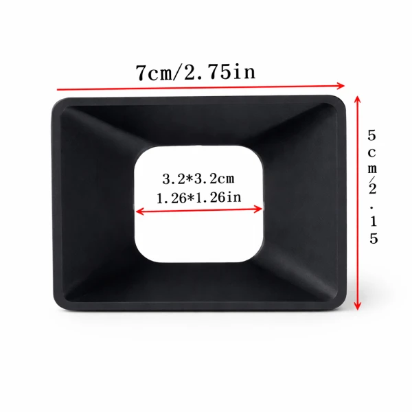 Anti-glare lens Hood f GoPro Action Cameras