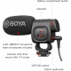 BOYA BY-BM3011 κατευθυντικό πυκνωτικό μικρόφωνο BOYA BY-BM3011 κατευθυντικό πυκνωτικό μικρόφωνο